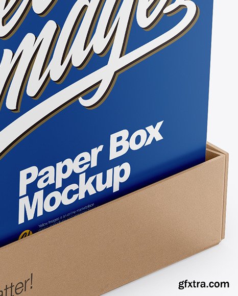 Paper Palette With Four Boxes Mockup 50075