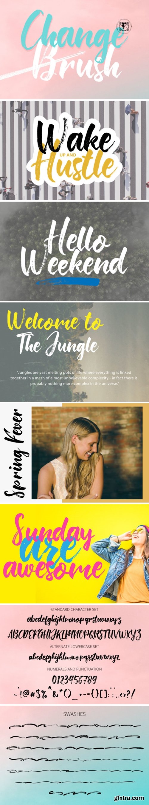 Change Brush Font Change Brush Font