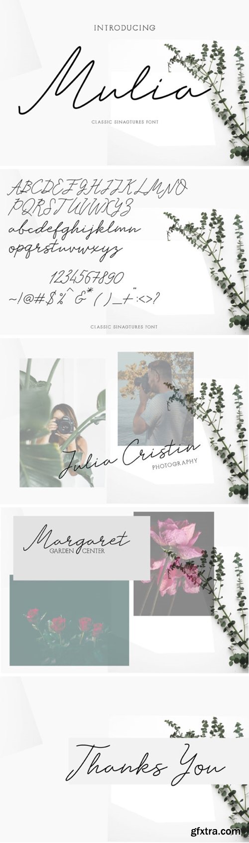 Mulia Font Mulia Font