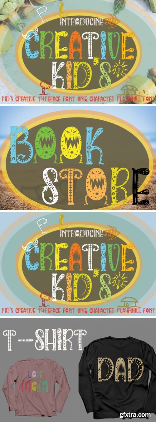 Creative Kids Font
