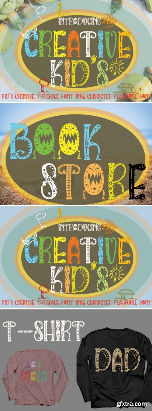 Creative Kids Font Creative Kids Font