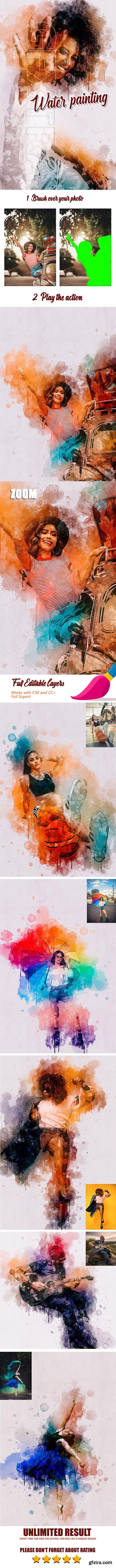 GraphicRiver - Water Painting GM Action 24697418 GraphicRiver - Water Painting GM Action 24697418