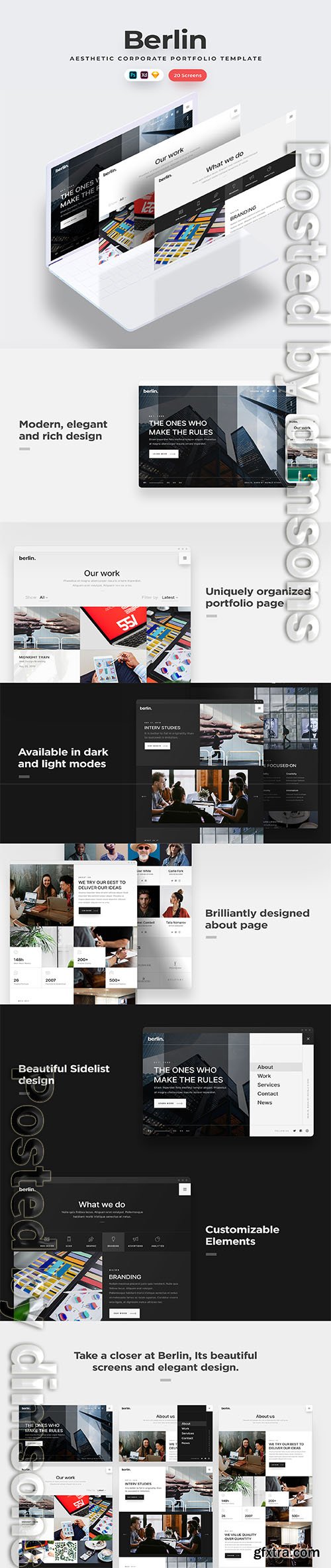Berlin - Corporate Template