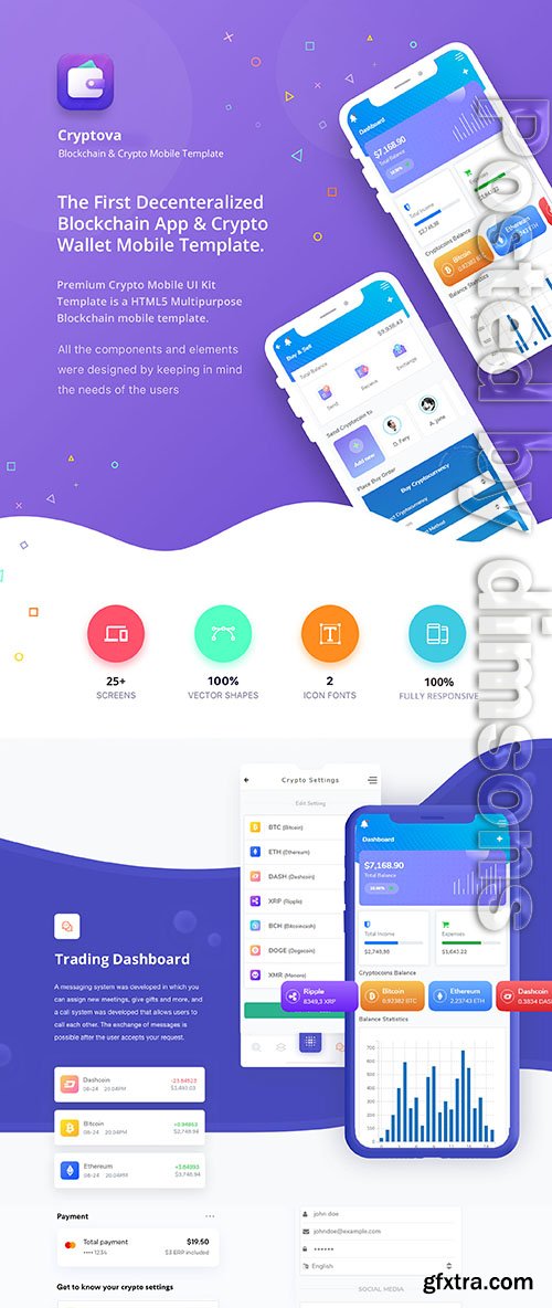 Cryptova Wallet App Cryptova Wallet App
