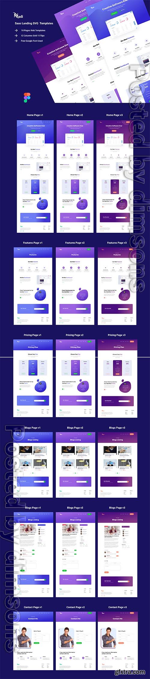 Nadi - SaaS Landing Page