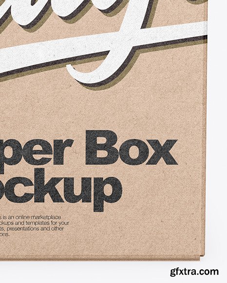 Kraft Box Mockup 50247