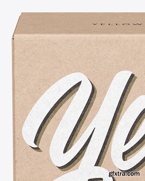 Kraft Box Mockup 50247
