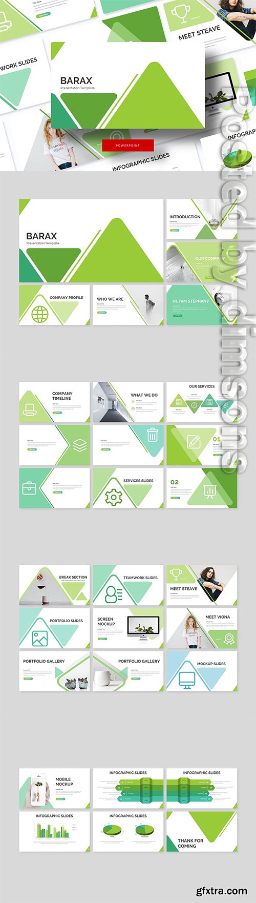 Barax - Power Point , Keynote and Google Slides Templates