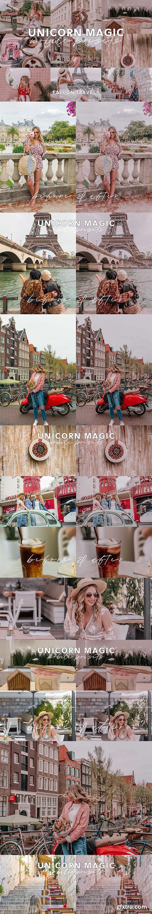 CreativeMarket - Unicorn Magic Mobile Presets 4079404