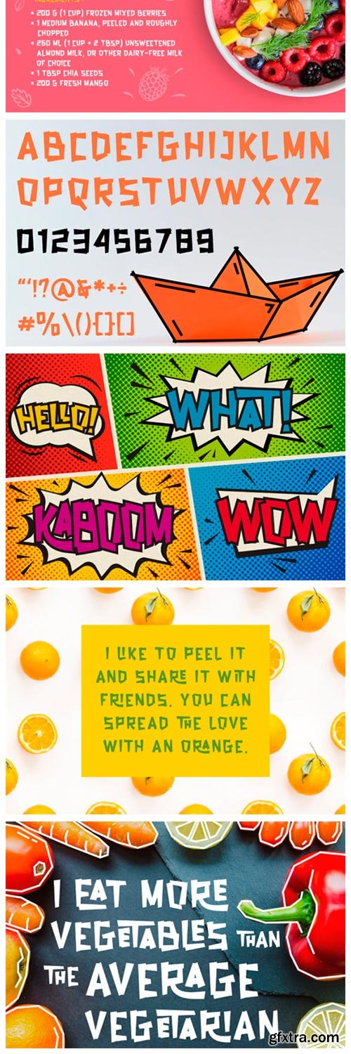 Natured Font Natured Font