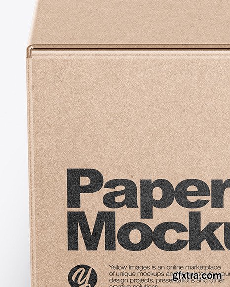Kraft Box Mockup 50262