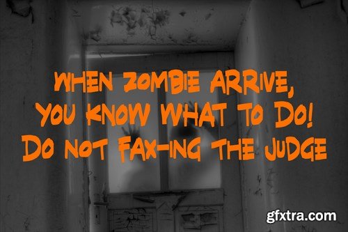 SHRED! - Aggressive Brush Font