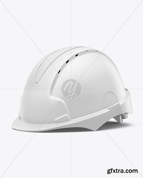 Matte Hard Hat Mockup 50283