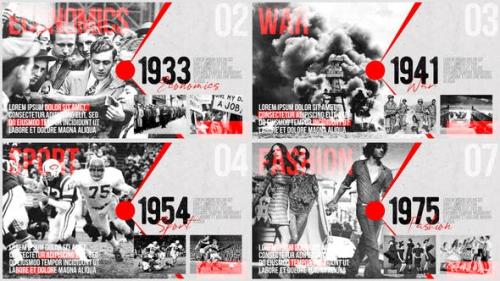 Videohive Moments Of History Timeline Of Events 24870166 GFxtra