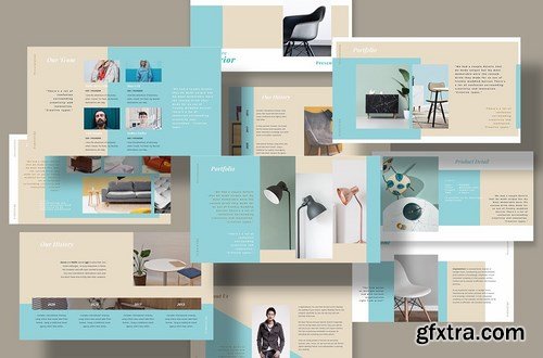 Furniture Marketing Powerpoint and Keynote Templates
