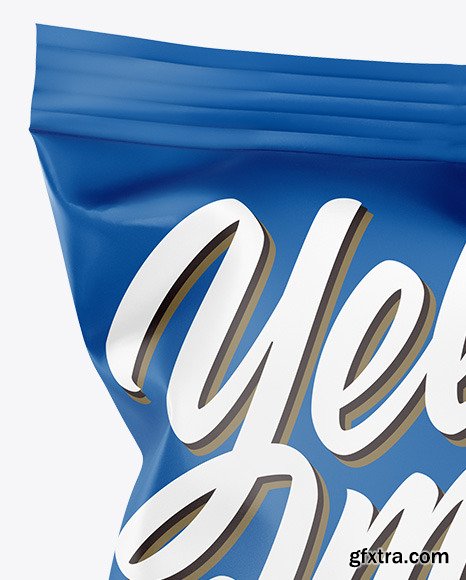 Matte Chips Bag Mockup 50347