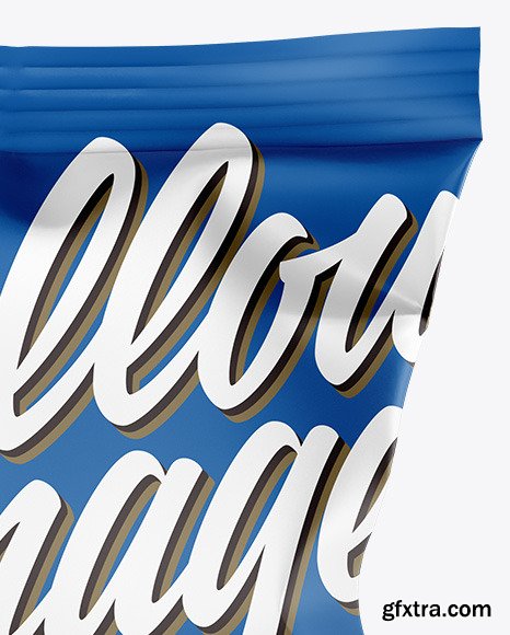 Matte Chips Bag Mockup 50347