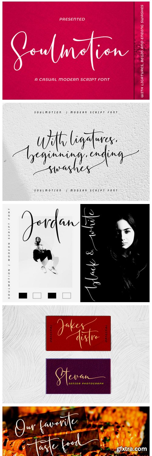 Soulmotion Font Soulmotion Font