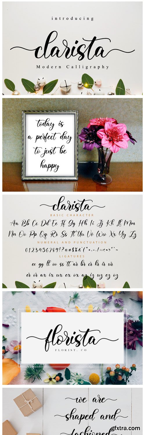 Clarista Script Font Clarista Script Font