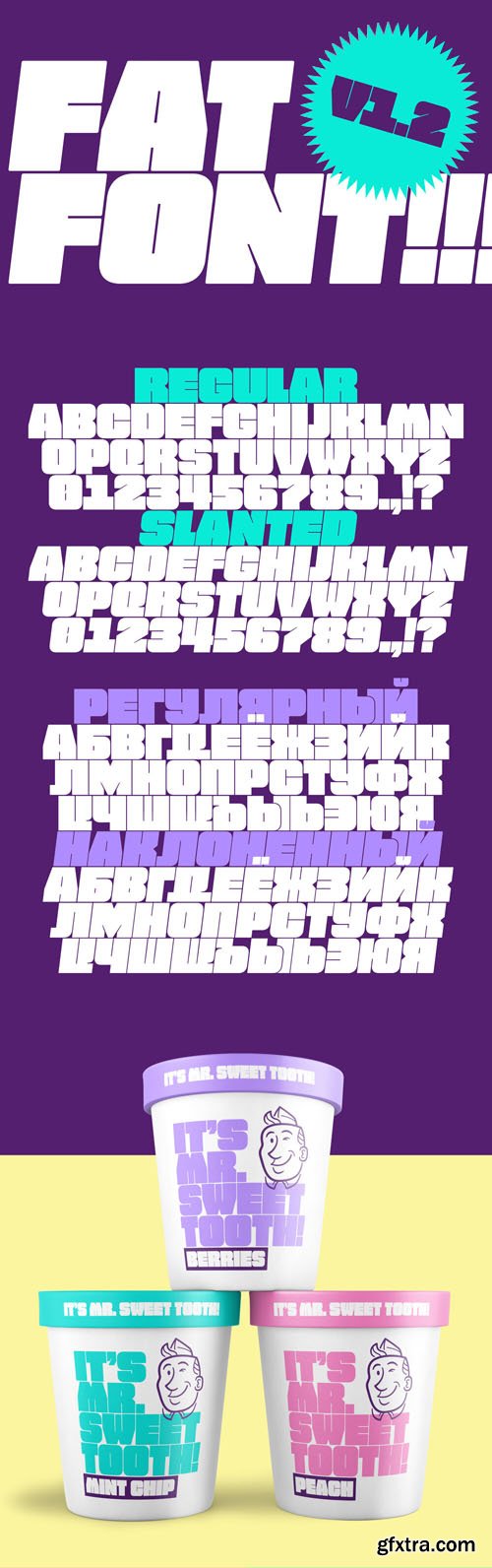 Fat Font v1.2 - Heavy Weight Typeface