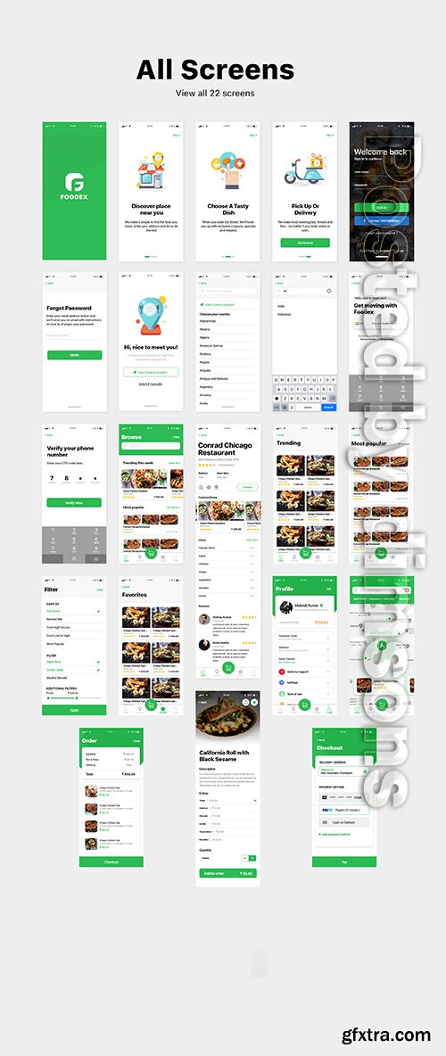 Foodex Ui Kit Foodex Ui Kit