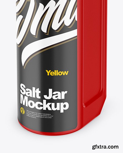 Matte Salt Jar Mockup 50407