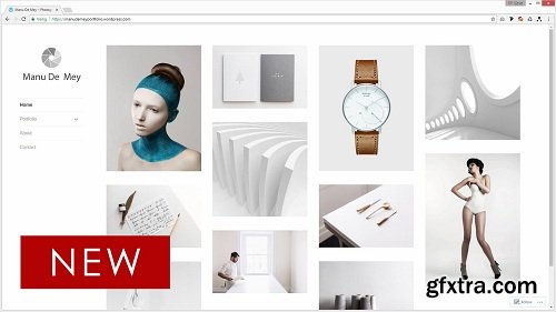 Create a beautiful portfolio website with WordPress (free and easy)