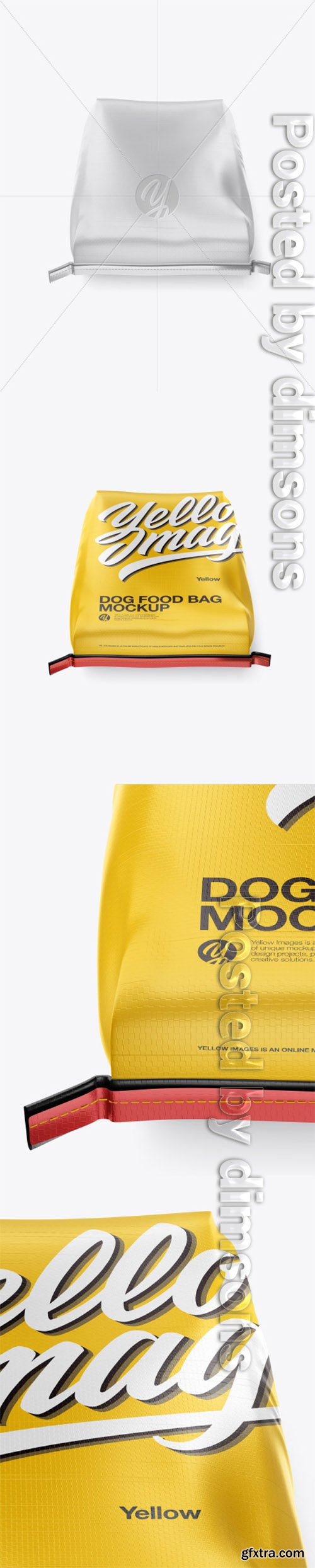 Dog Food Bag Mockup - High Angle Shot 32192 Dog Food Bag Mockup - High Angle Shot 32192