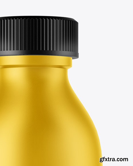 Matte Plastic Bottle Mockup 50434