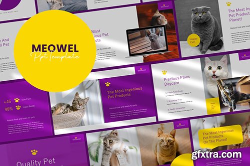 Meowel - Powerpoint Presentation Template Meowel - Powerpoint Presentation Template