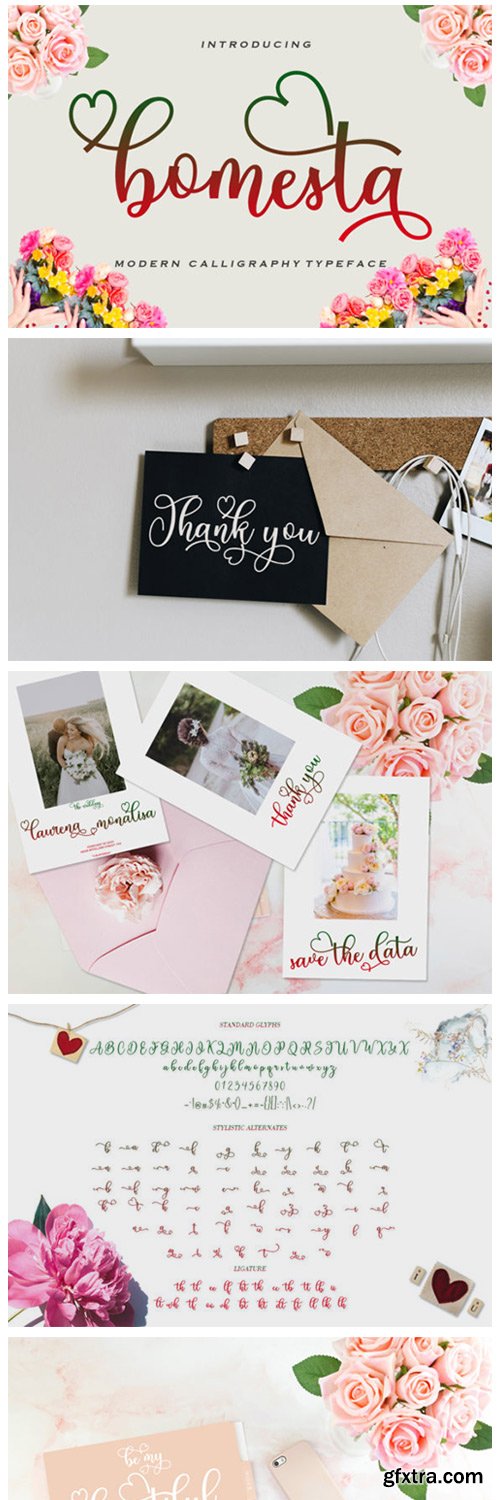 Bomesta Font Bomesta Font