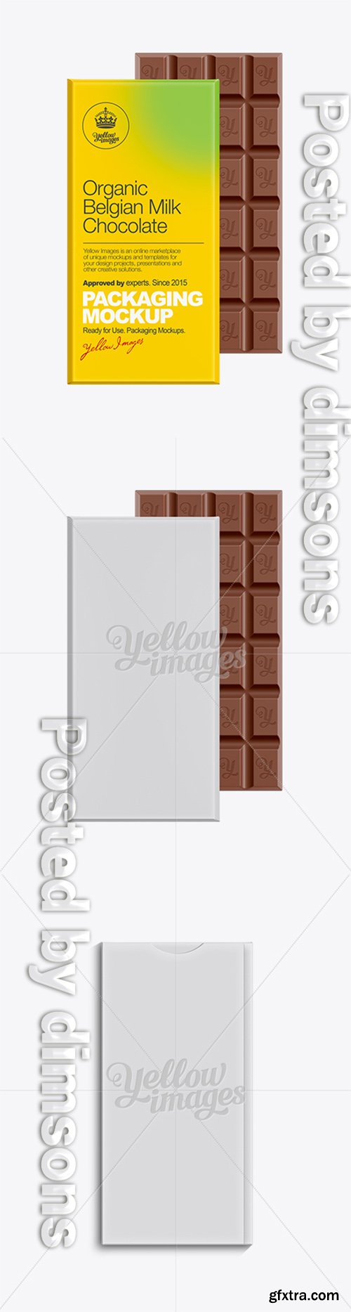 Milk Chocolate Bar Mockup 10709