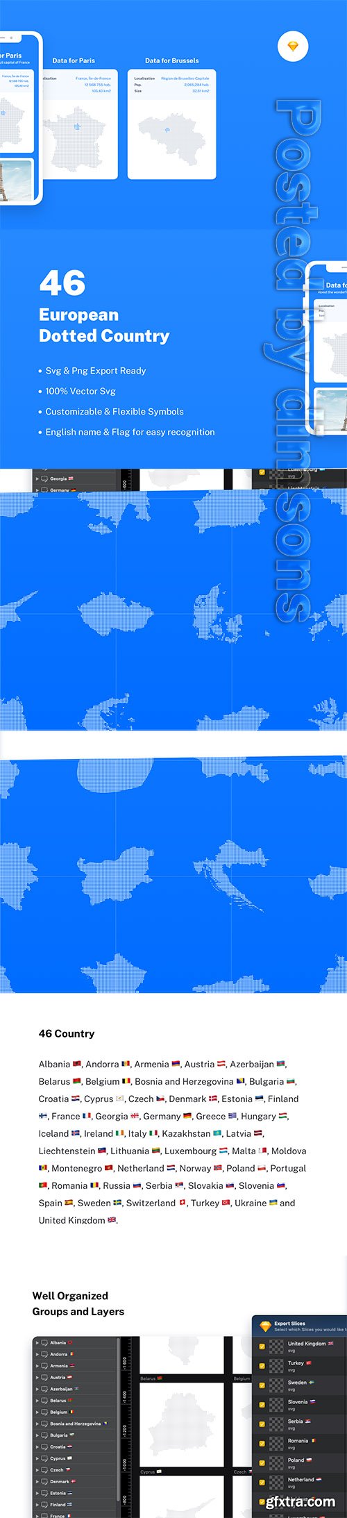 European Dotted Country European Dotted Country