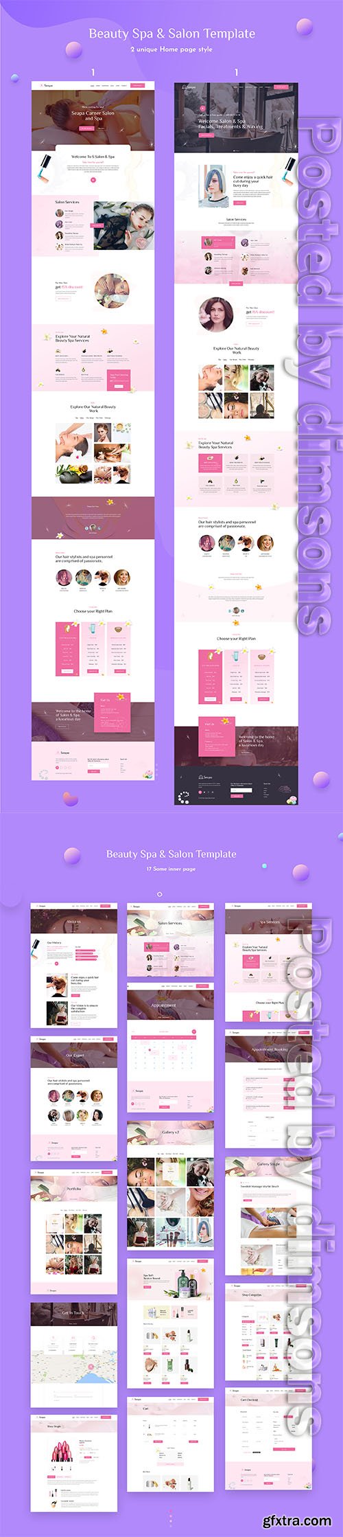 Seapa - Beauty Spa & Salon Template Seapa - Beauty Spa & Salon Template