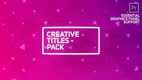Udemy - Creative Titles Package for Premiere Pro | Essential Graphics