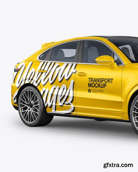 Coupe Crossover SUV Mockup - Half Side View 50468