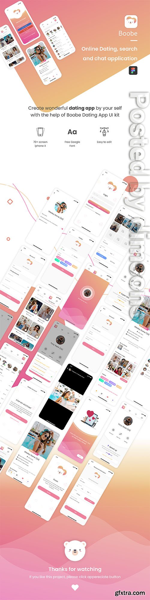 Boobe - Online dating, search and chat application Boobe - Online dating, search and chat application