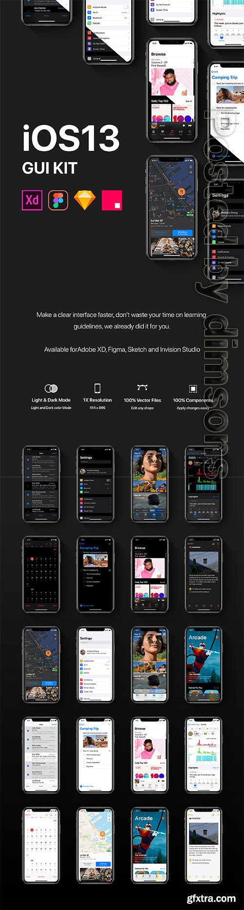 iOS13 GUI KIT iOS13 GUI KIT