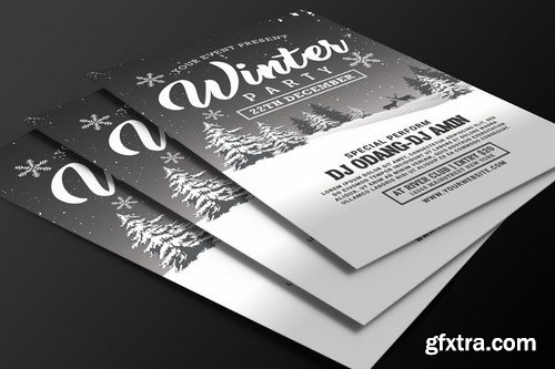 Winter Party Flyer