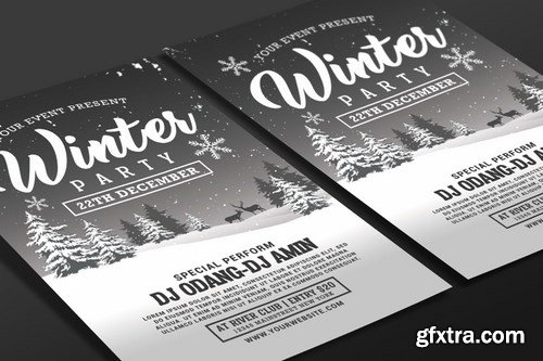 Winter Party Flyer
