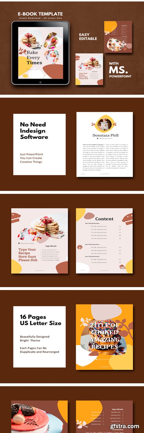 16 Pages Recipe Template 1910117 16 Pages Recipe Template 1910117