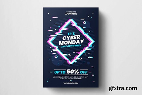 Cyber Monday Flyer Template