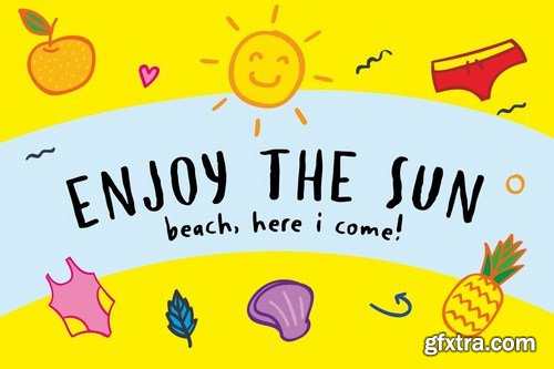 MALIBU - Carefree Handwriting Font