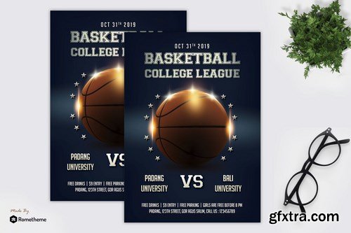 Basketball Flyer Template vol.01