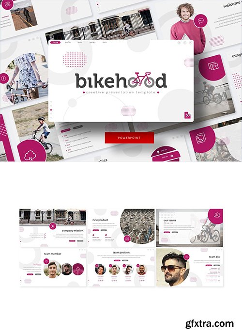 Bikehood - PowerPoint, Keynote and Google Slides Templates Bikehood - PowerPoint, Keynote and Google Slides Templates