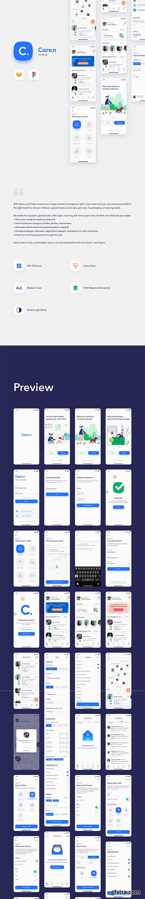 Caren - For Family iOS UI Kit Caren - For Family iOS UI Kit