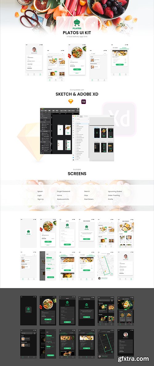 PLATOS Mobile UI Kit PLATOS Mobile UI Kit
