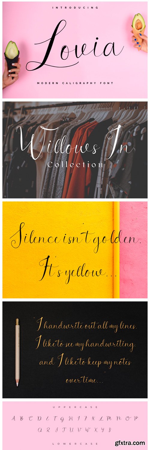 Lovia Font Lovia Font