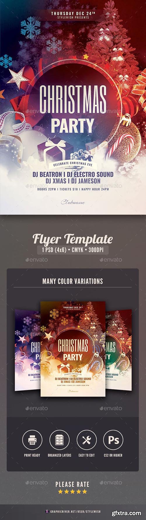 Christmas Party Flyer 24930132