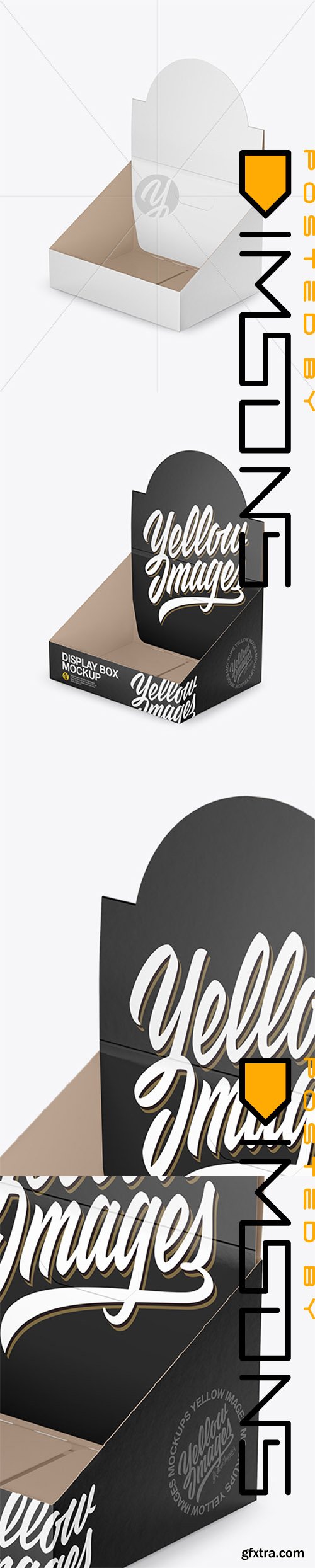Glossy Display Box Mockup 42629 Glossy Display Box Mockup 42629